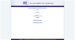 Desktop Screenshot of clientes.amsystem.es